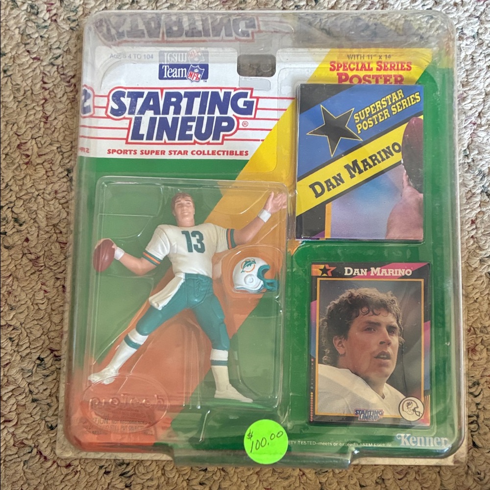 1992 Starting Lineup Dan Marino Figure